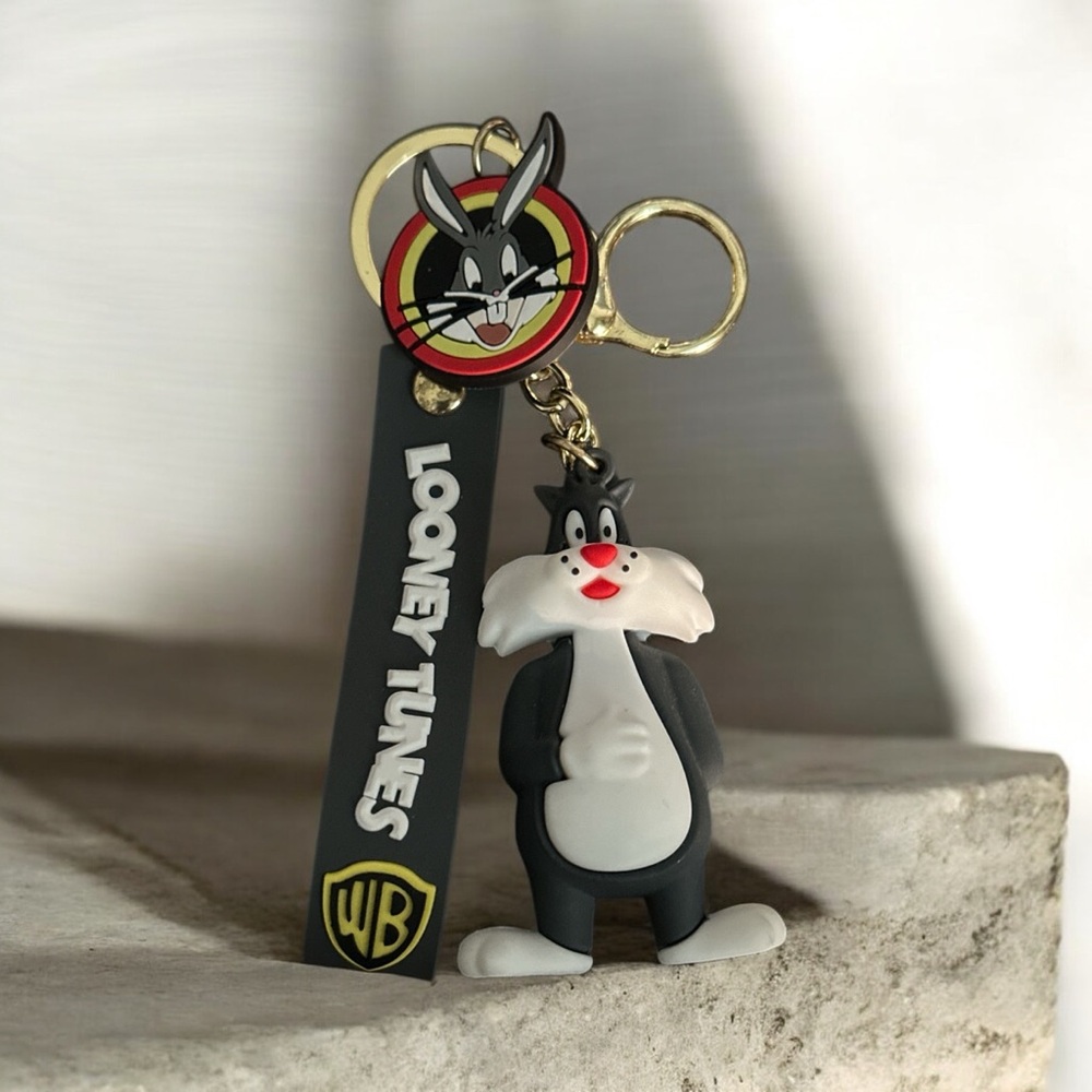 Nwot-Looney Tunes Sylvester Keychain